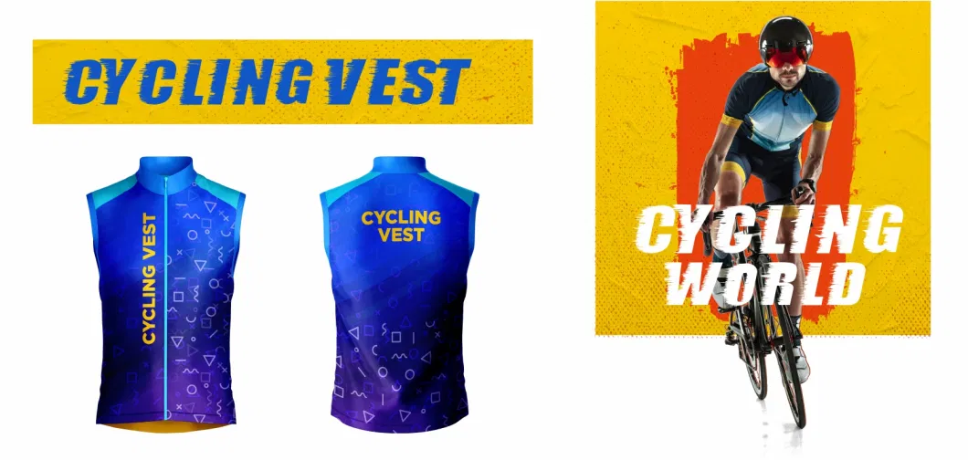 Men Cycling Vest Bicycle Gilet Bike Sleeveless Jersey Cycle Wear Bike Sports Top