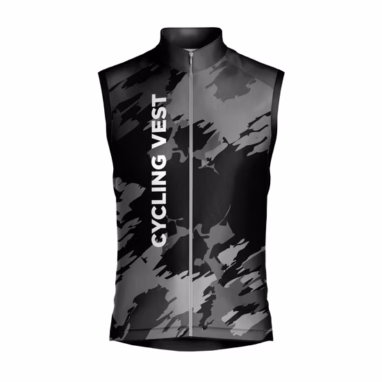 Men Cycling Vest Bicycle Gilet Bike Sleeveless Jersey Cycle Wear Bike Sports Top