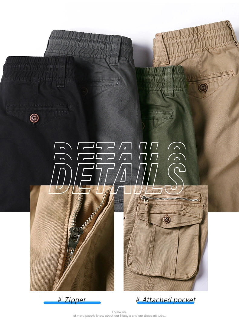 Free Sample Men Trendy Pants Many Colors Casual Overalls Trousers Drop Shipping
